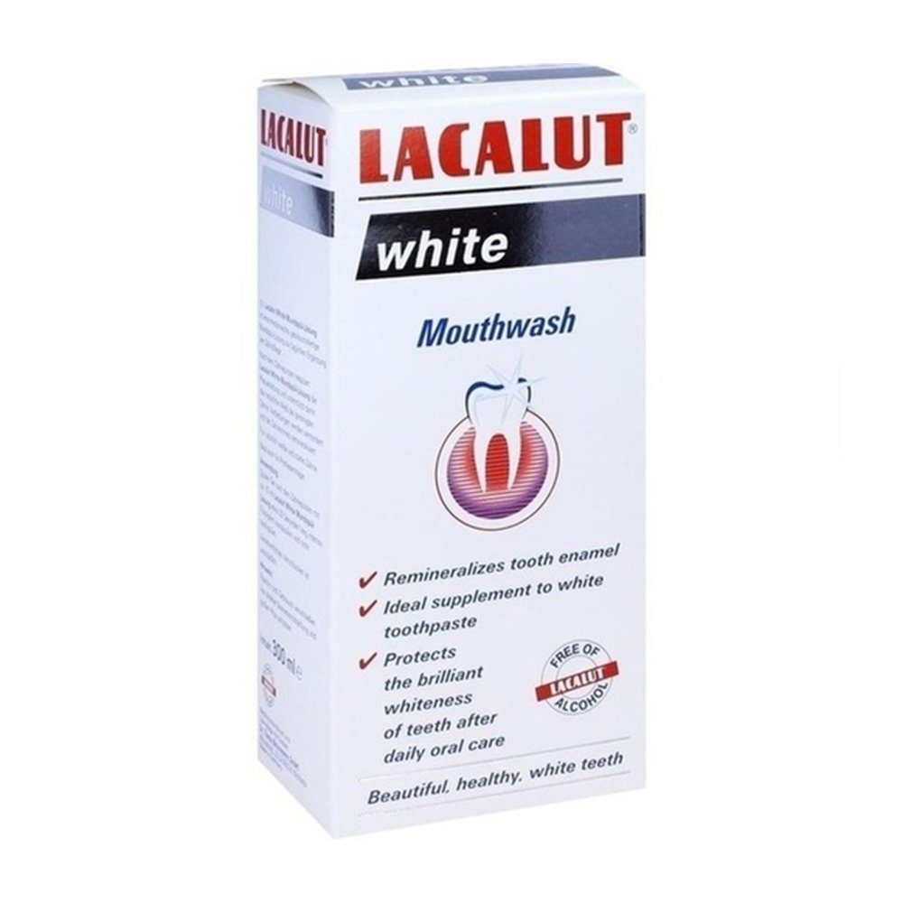 Dr. Theiss Naturwaren GmbH Mundspülung, LACALUT white Mundspül-Lösung, 300 ml