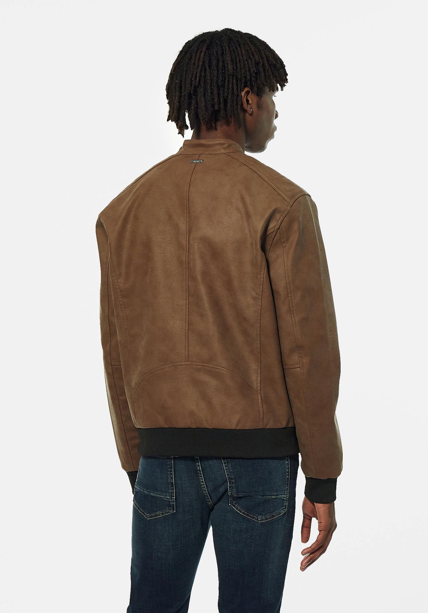 SALLY  Blouson marron Homme