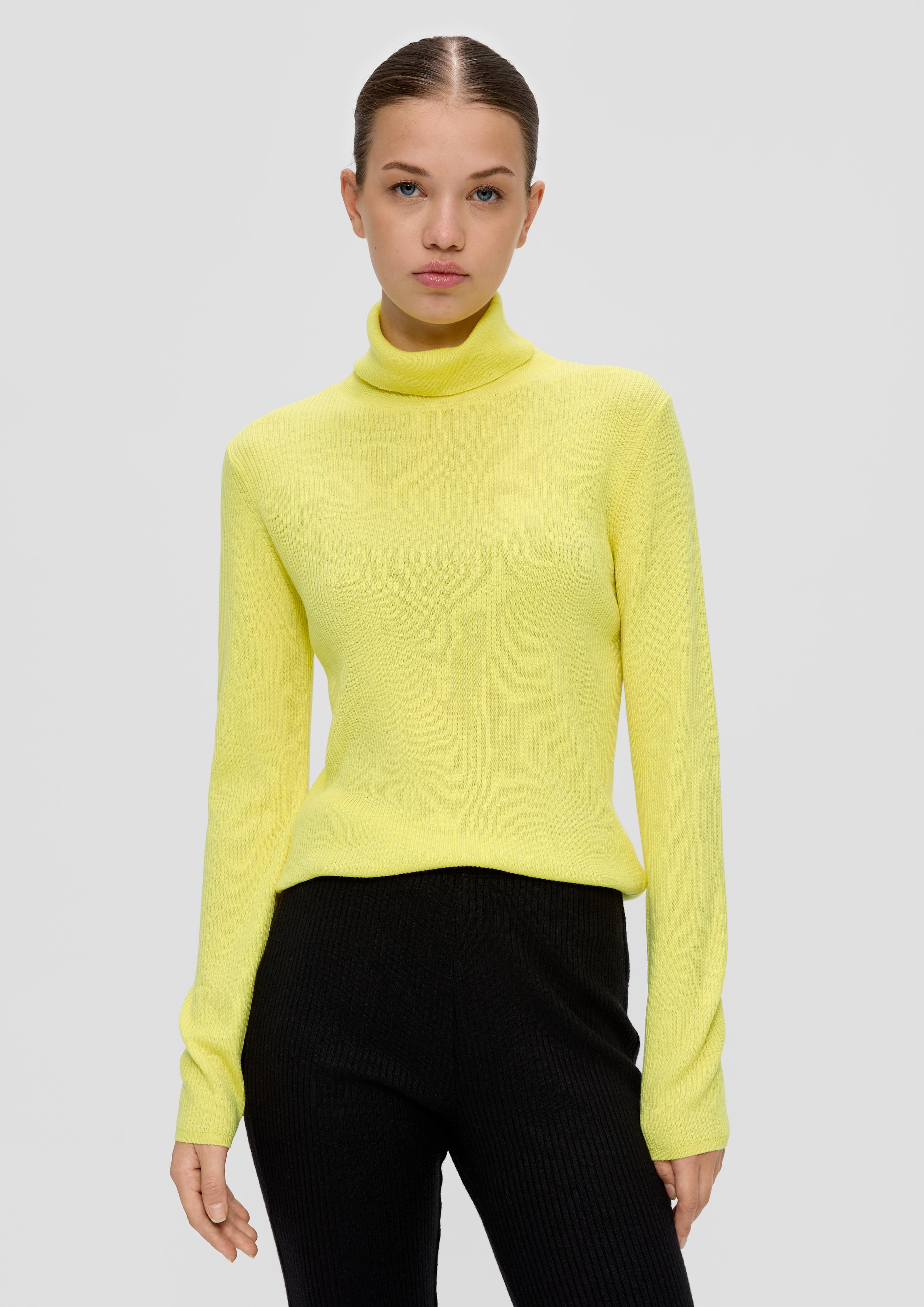 Rollkragenpullover aus Feinstrick  2135335-12W0