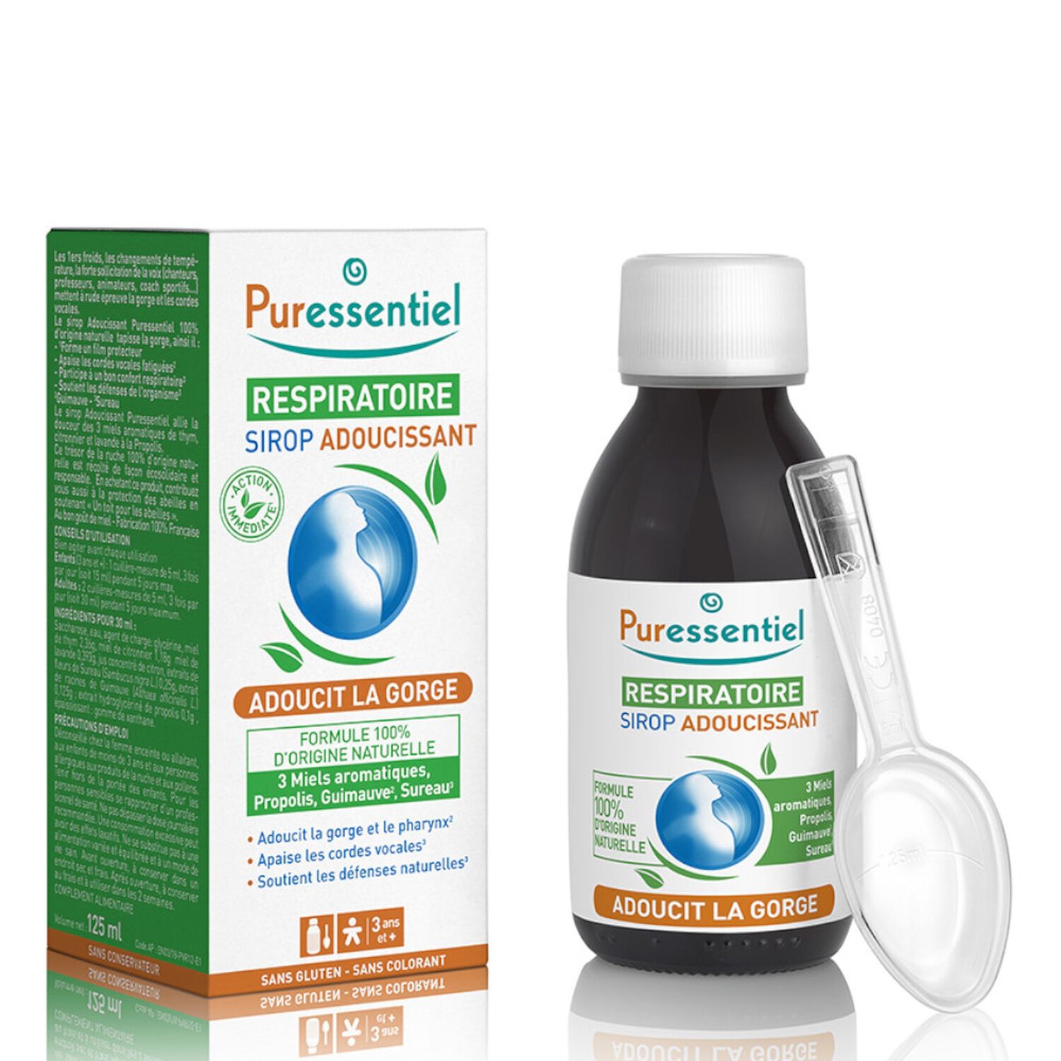 Puressentiel Respiratoire Sirop Adoucissant Respiratoire - 125 ml