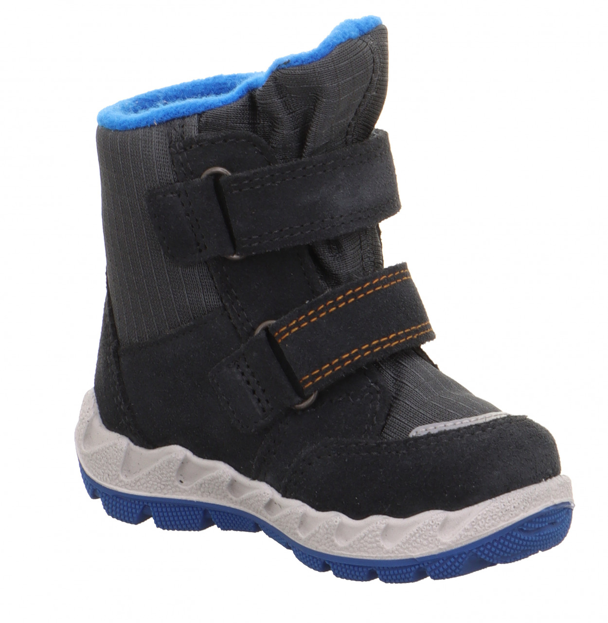 ICEBIRD - Grau/Blau Boots mit Klettverschluss