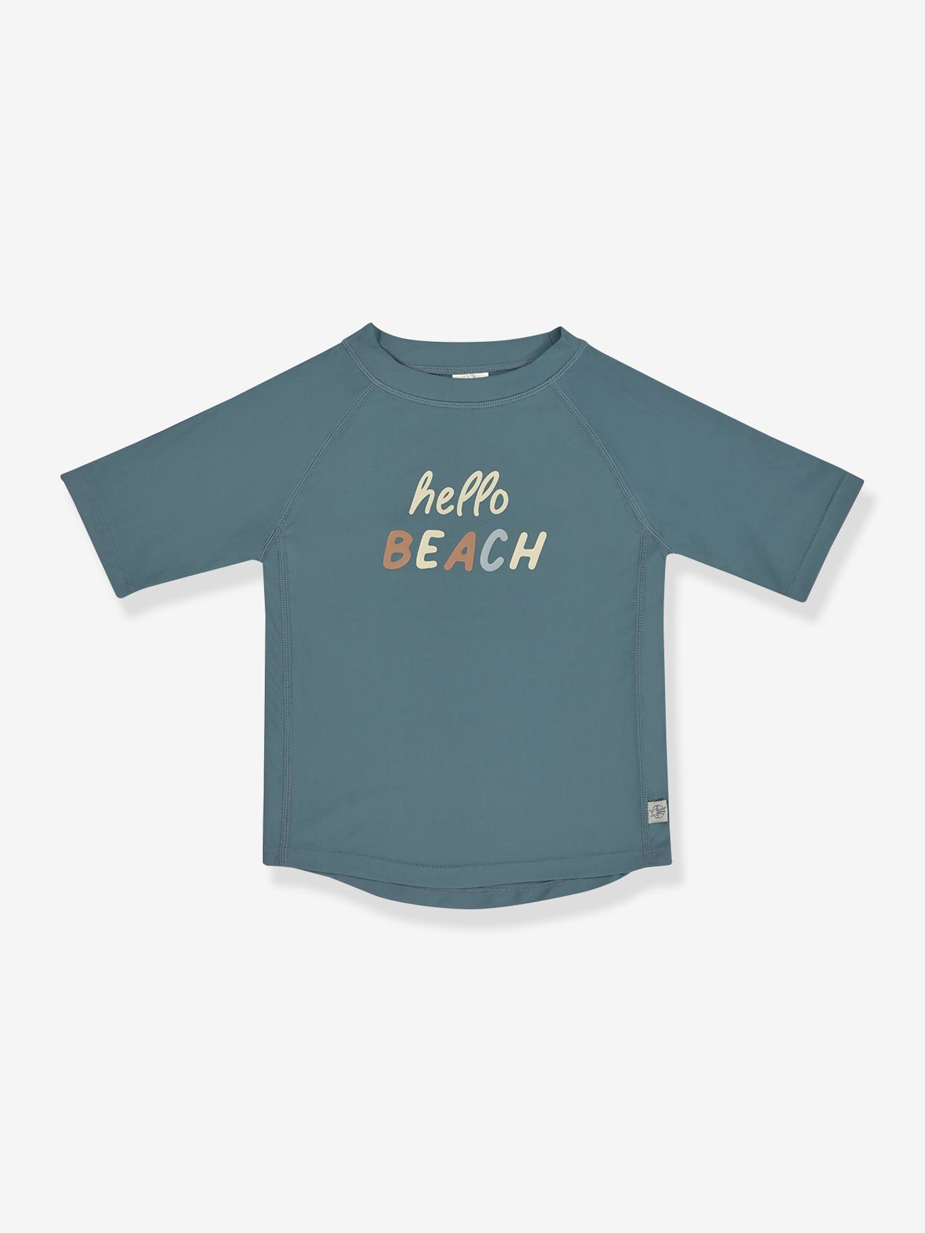 T-shirt manches courtes anti UV LÄSSIG bleu