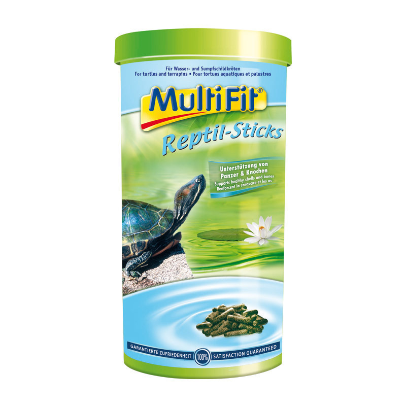 MultiFit Ergänzungsfutter MultiFit Wasserschildkröten-Sticks 1l
