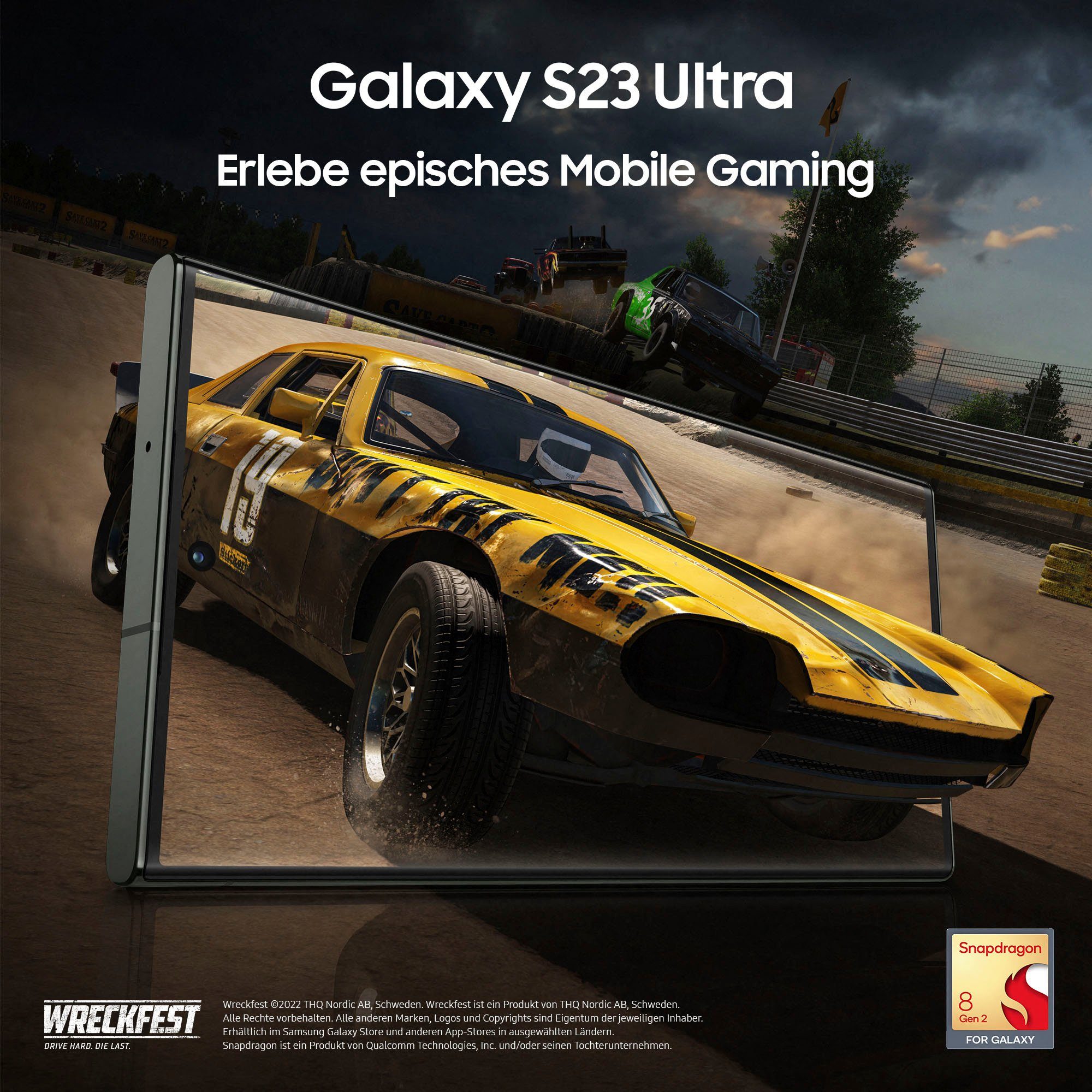 Samsung Galaxy S23 Ultra Smartphone (17,31 cm/6,8 Zoll, 256 GB Speicherplatz, 200 MP Kamera)