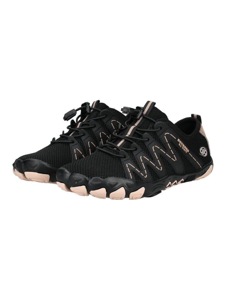 DOCKERS Wanderschuhe in Schwarz/Rosa günstig kaufen