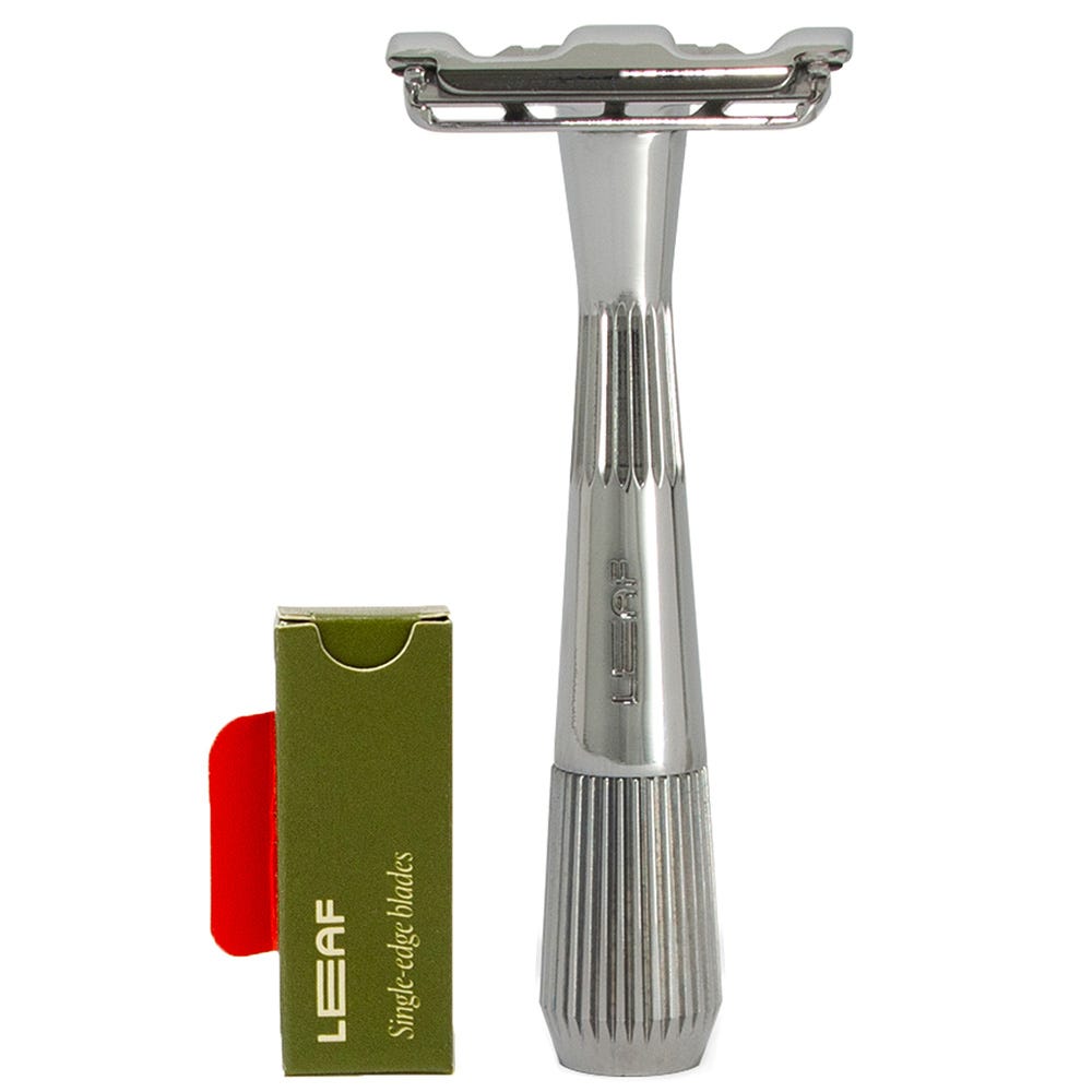 Leaf Shave Twig Rasor Chrome