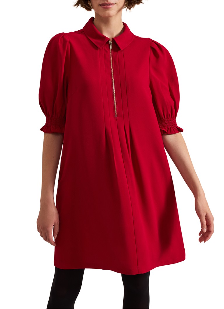 Rochie scurtă-tunică Candice Phase Eight cu mâneci bufante
