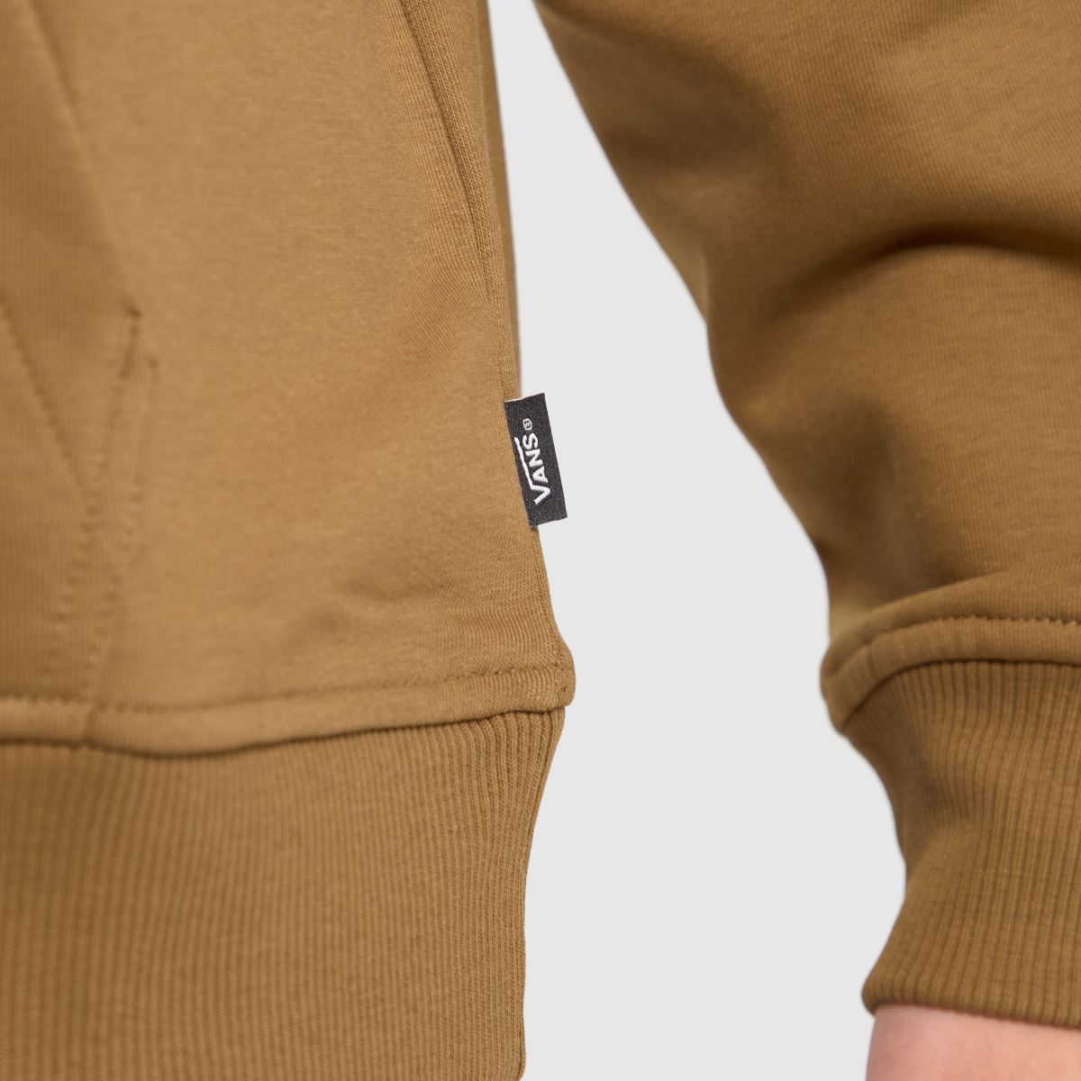 Vans Classic V kapucnis pulóver barna színben