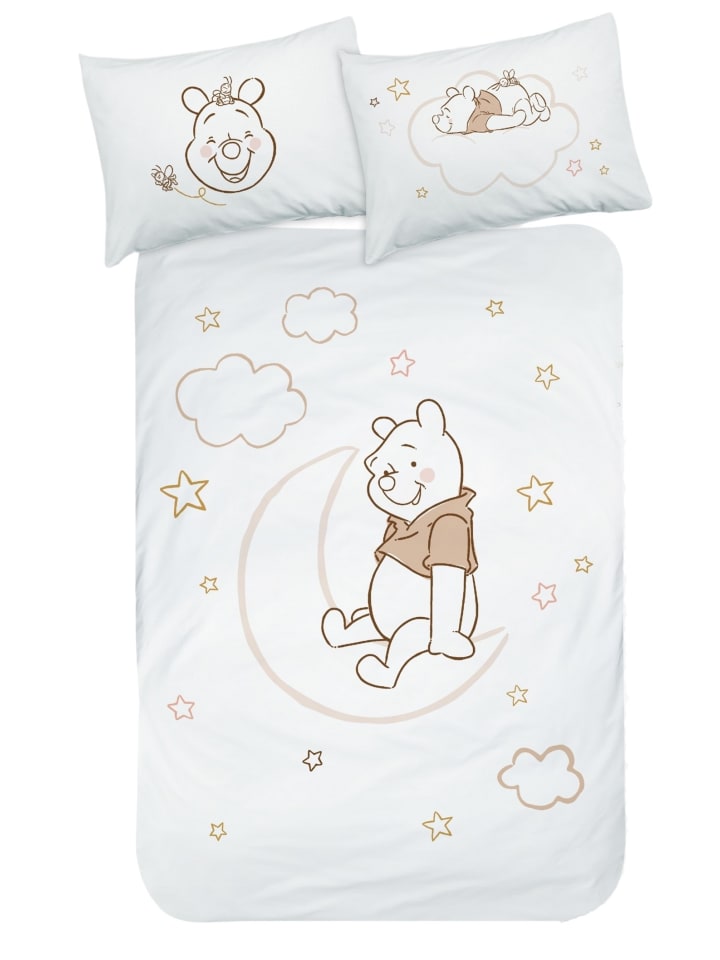 Winnie the Pooh Baby Bettwäsche-Set Biber/Flanell 