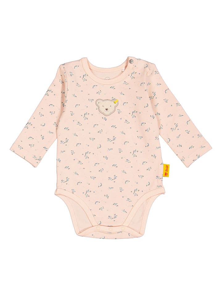 Steiff 2er-Set: Bodys in Weiß/ Rosa günstig kaufen