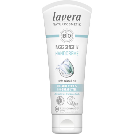 lavera Naturkosmetik Handcreme Basis Sensitiv 75ML