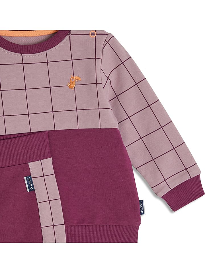 JAKO-O 2tlg. Outfit in Pflaume günstig kaufen 80/86