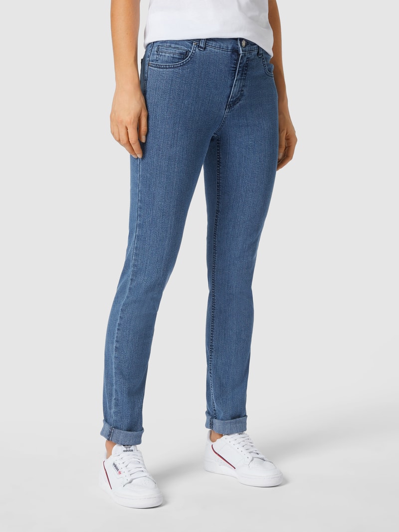 Jeans mit Stretch-Anteil in blau