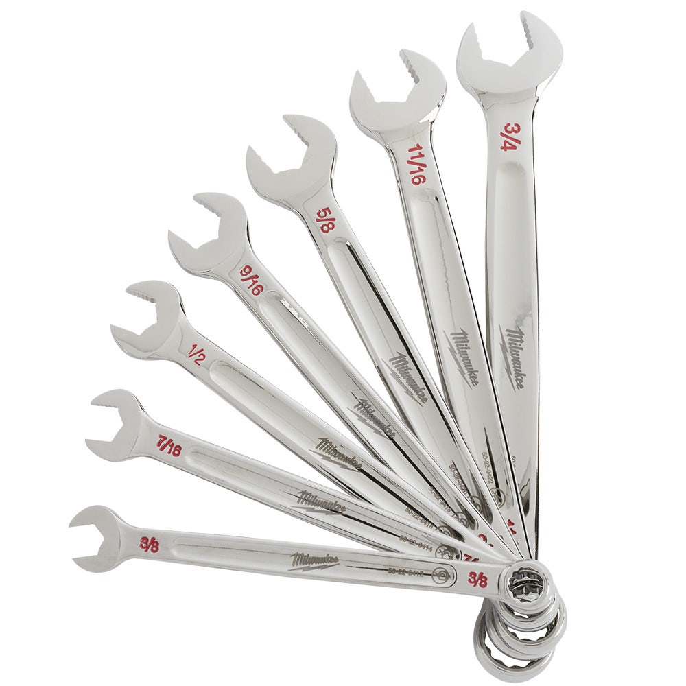 Conjunto de 7 chaves combinadas imperiais MILWAUKEE 48229407