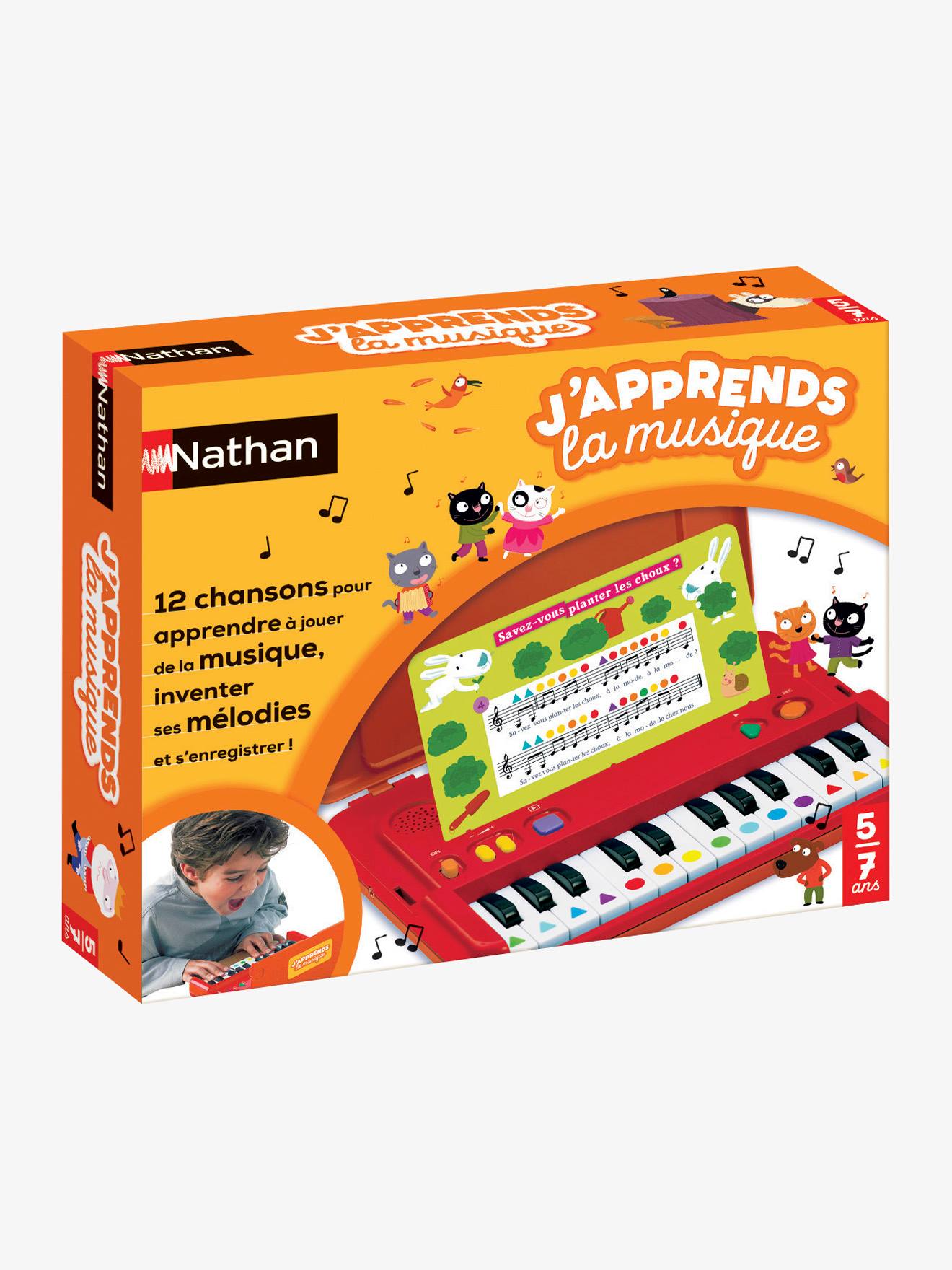 J'apprends la musique NATHAN rouge