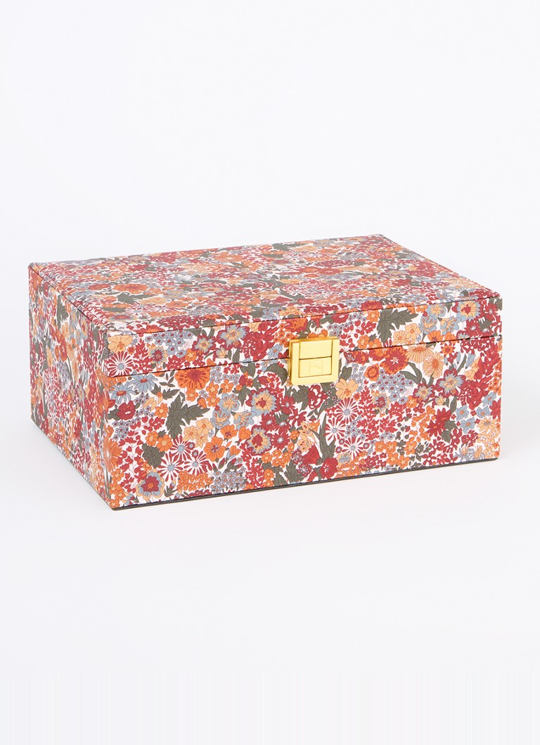 Boîte à bijoux Bon Dep à motif floral