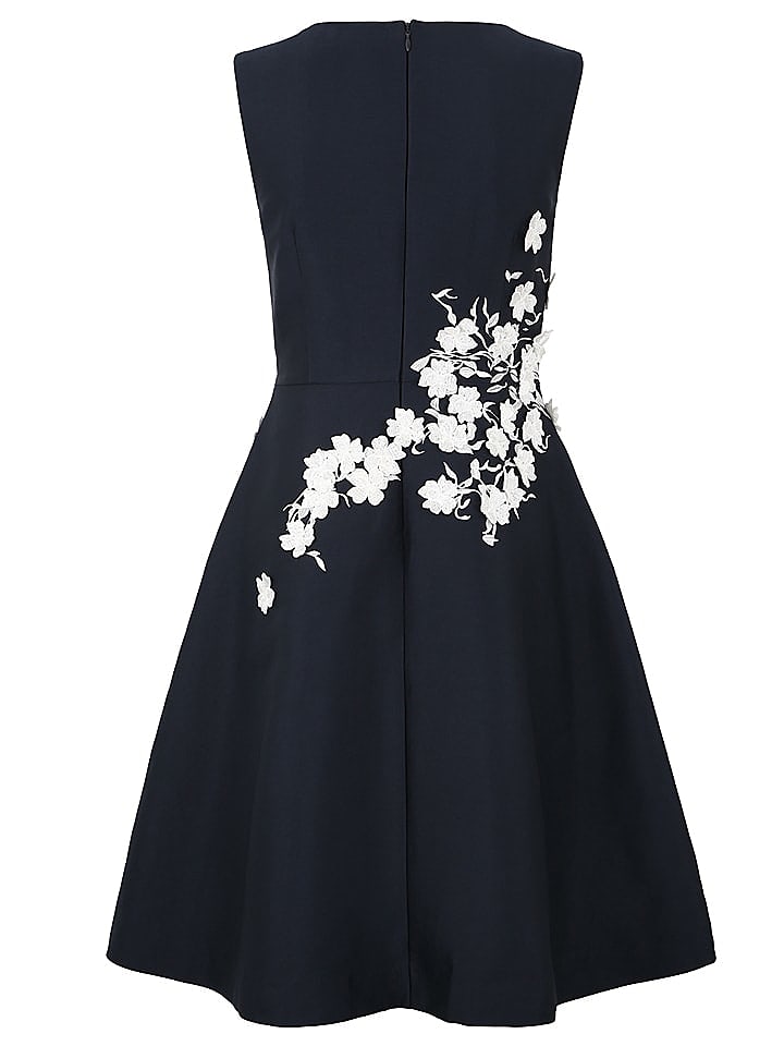APART Kleid in Dunkelblau/ Weiß günstig kaufen 42