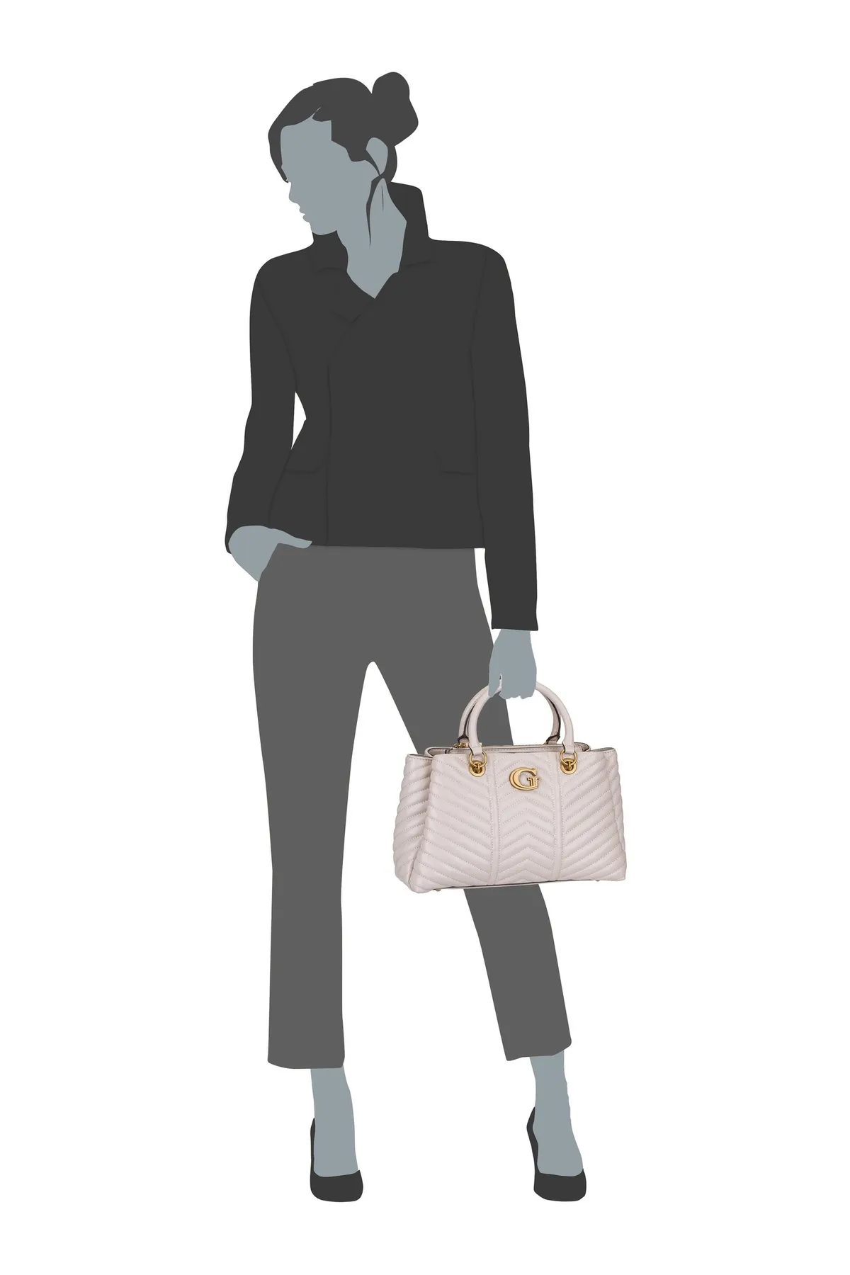 Guess  Handtasche Lovide Girlfriend Satchel