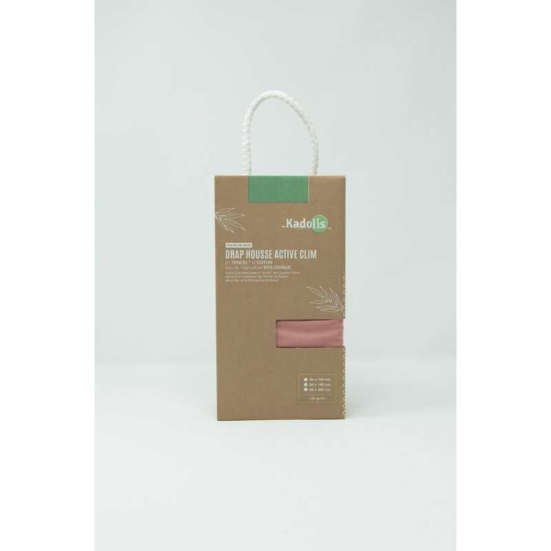 Drap housse TENCEL et Coton Bio 1 personne
