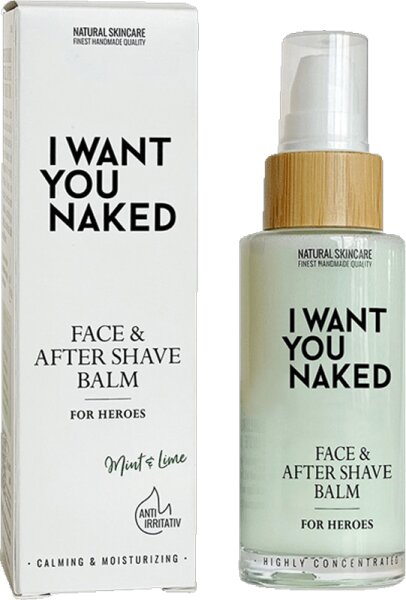 I Want You Naked For Heroes After Shave Balsam