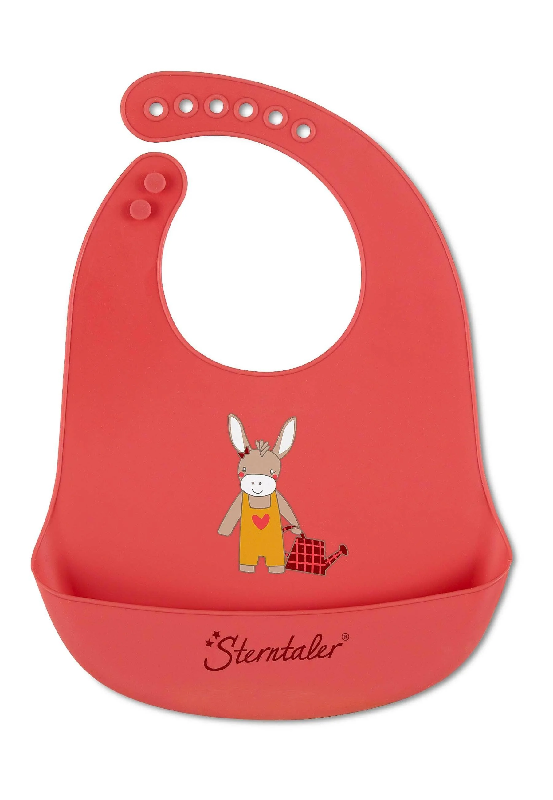 Silikon Lätzchen Esel Emmily mit Auffangschale