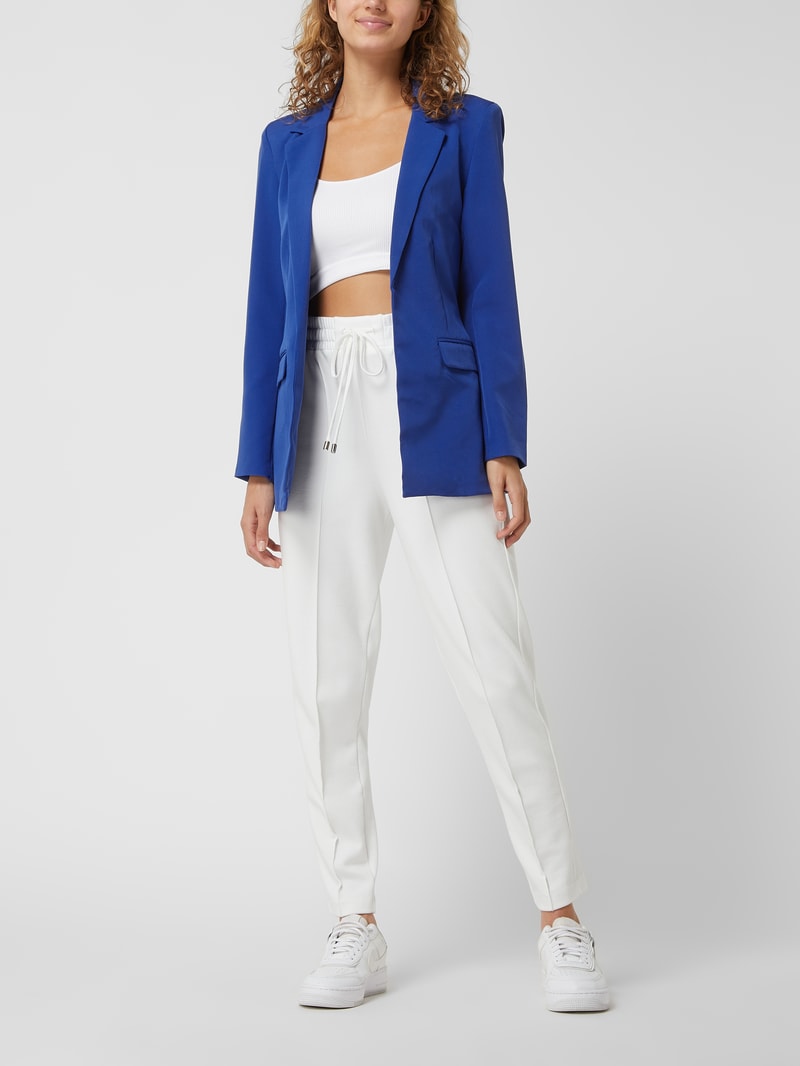 Blazer mit Reverskragen Modell 'Bossy' in royalblau