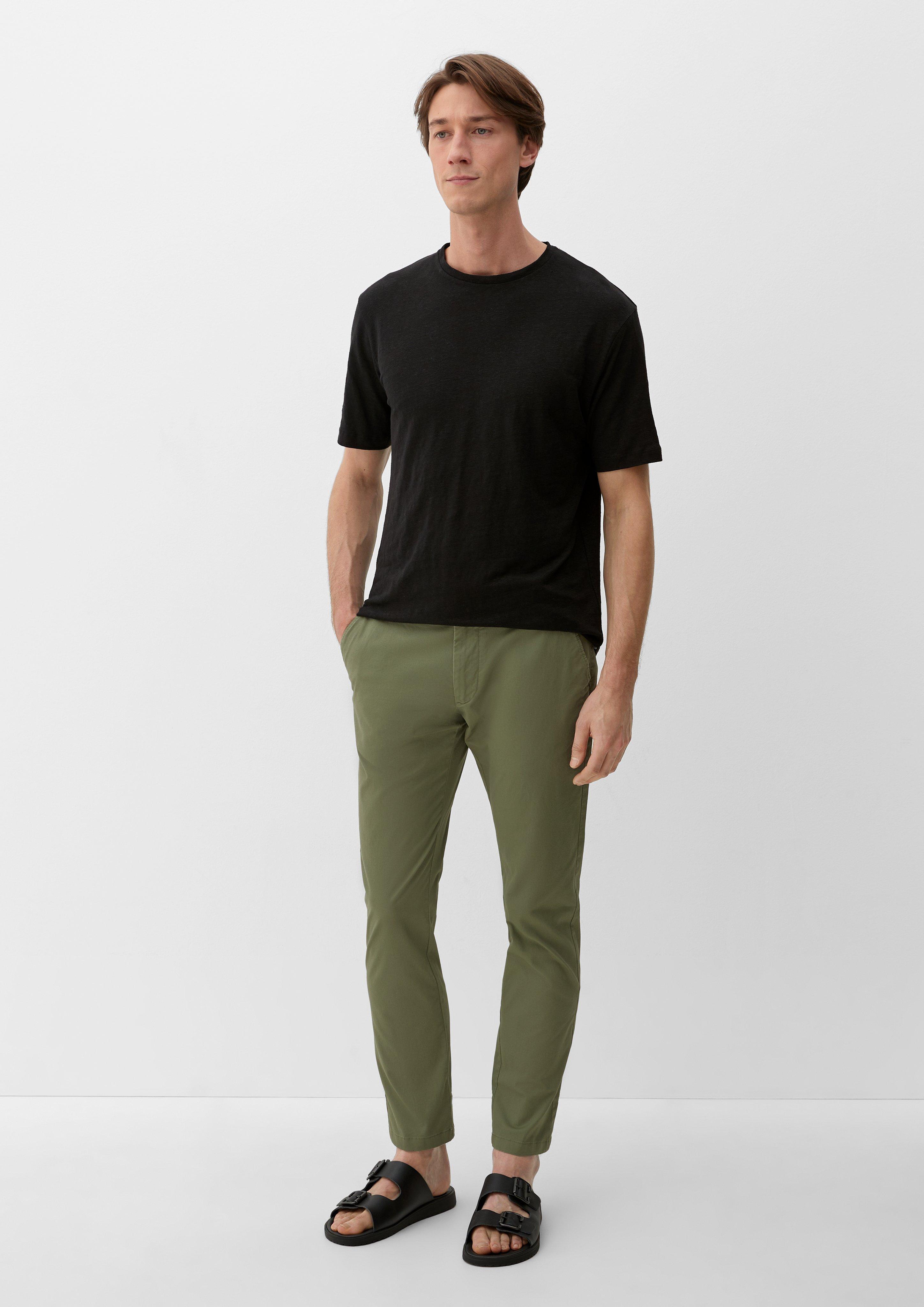 Slim Fit: Chino aus Baumwolltwill  2111625-7815