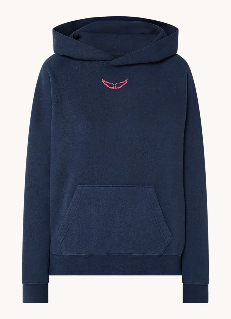 Felpa con cappuccio Georgy di Zadig&Voltaire con logo e stampa sul retro.