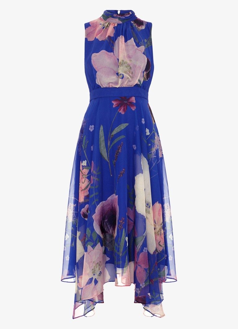 Abito midi Lucinda con stampa floreale di Phase Eight