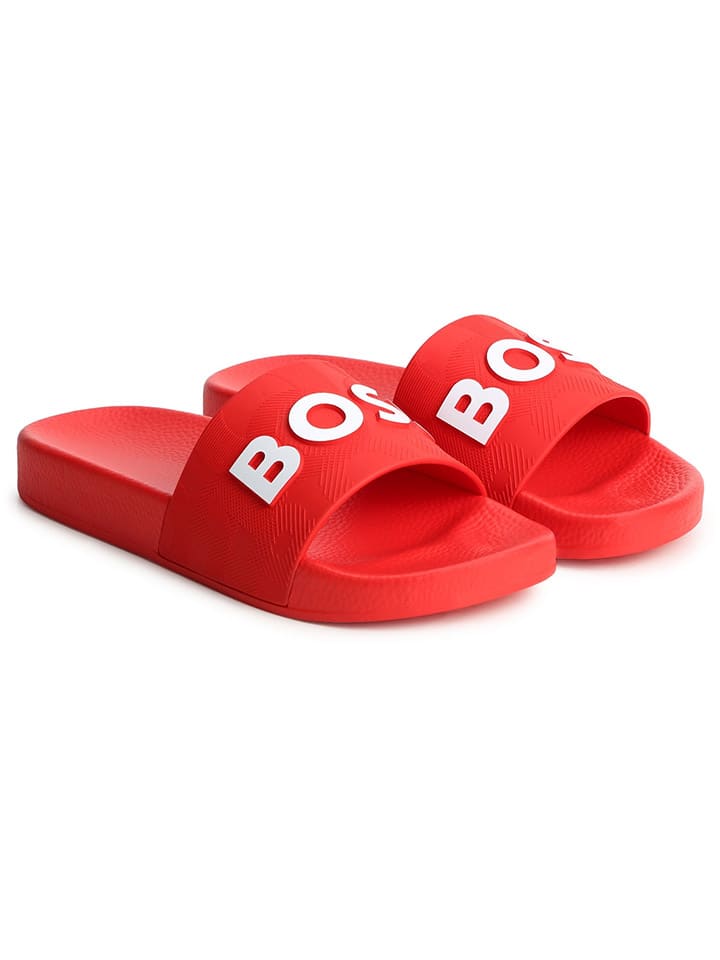 Hugo Boss Kids Badeschuhe in Rot günstig kaufen
