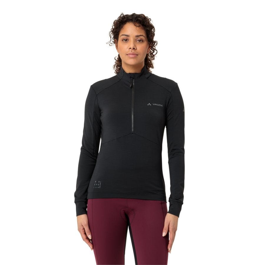 Kuro Fahrrad Half Zip Langarmshirt Damen