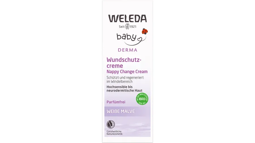 WELEDA BABY DERMA WEIßE MALVE Wundschutzcreme 50 ml