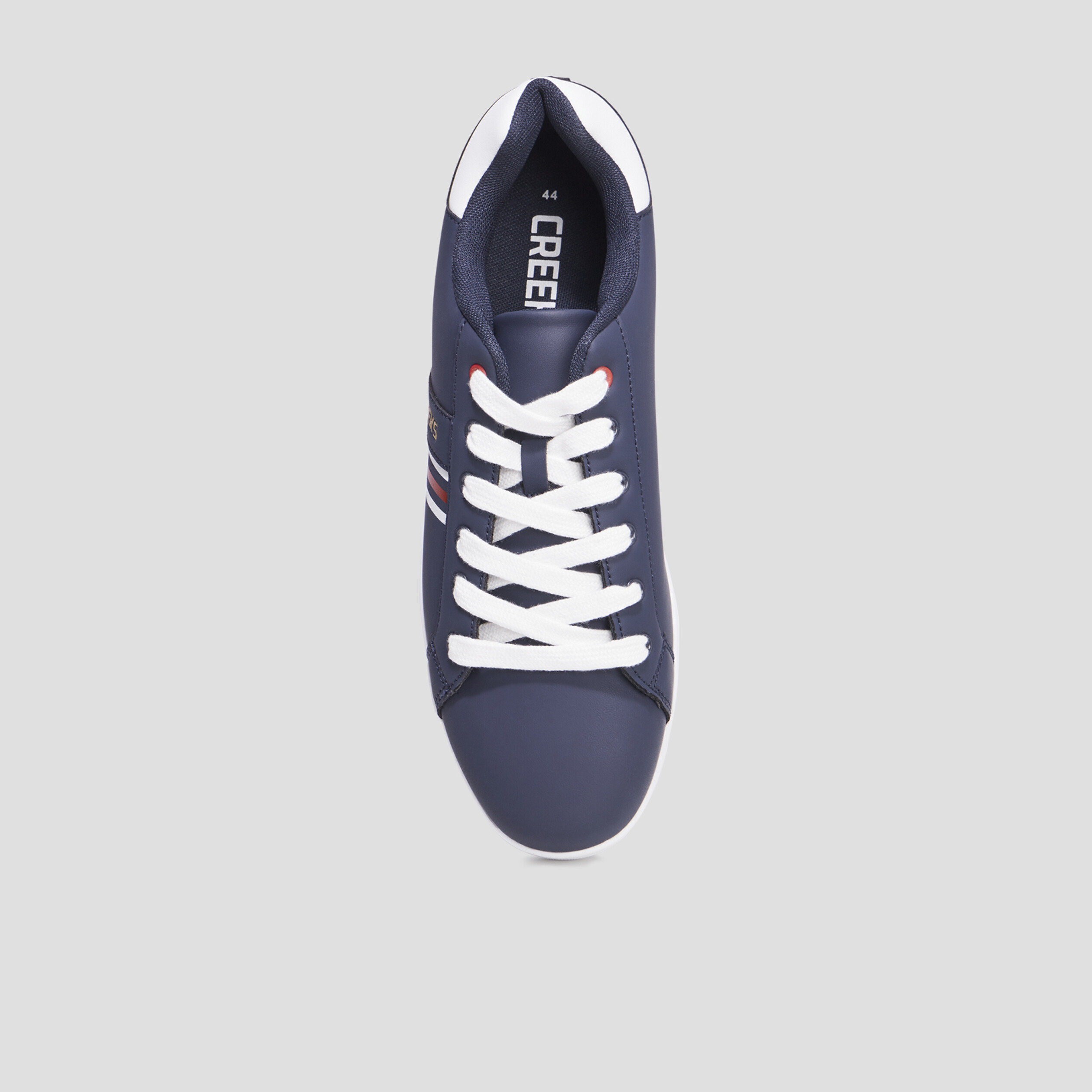 Tennis basses à lacets Creeks Tanix bleu marine homme | La Halle