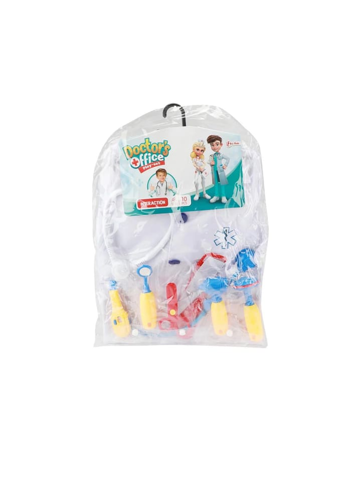 Toi-Toys Doktor Verkleidungsset für Kinder mit Jacke und Zubehör 10teilig in mehrfarbig günstig kaufen onesize