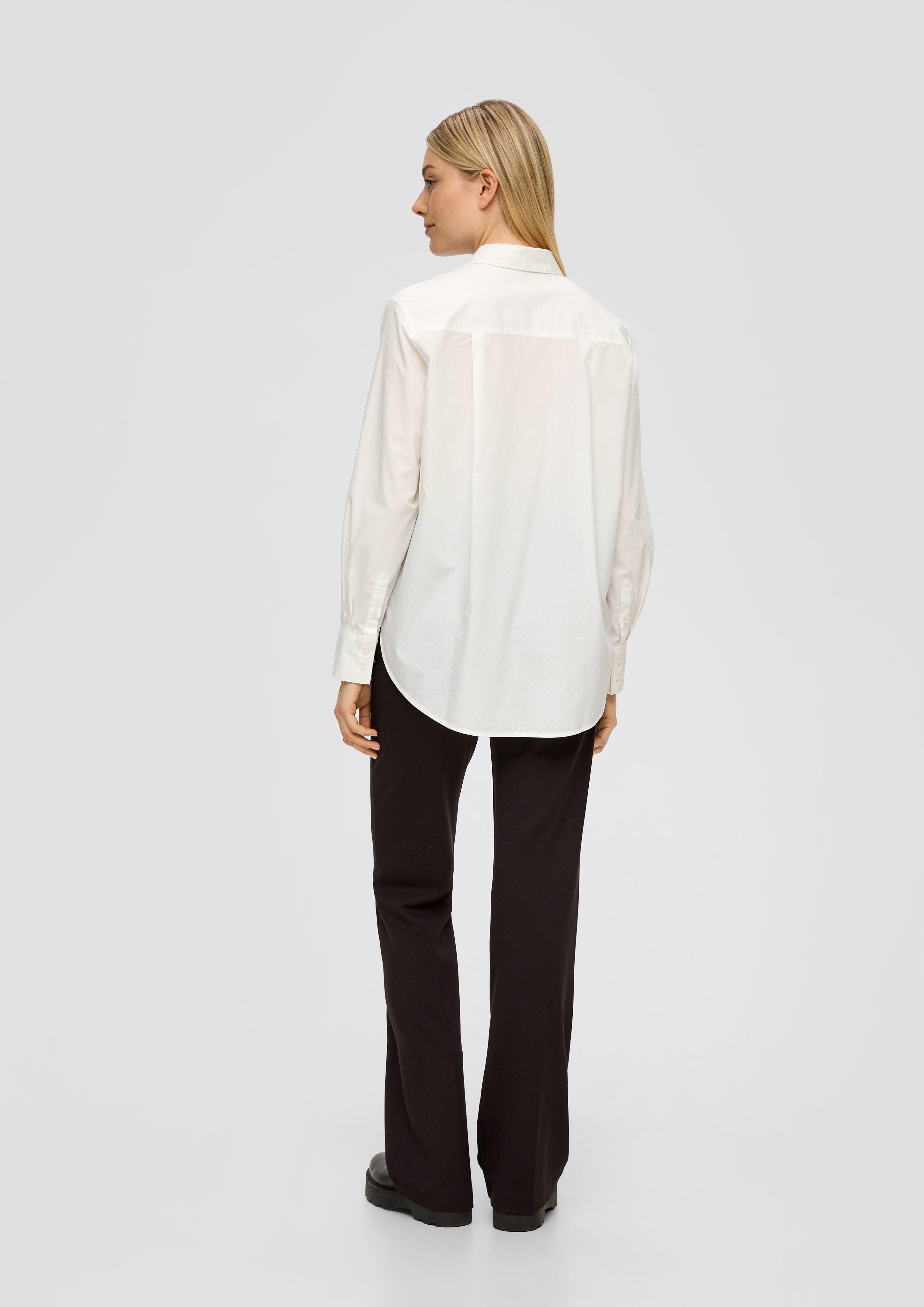 Popeline-Bluse aus Baumwolle  2139002-0210