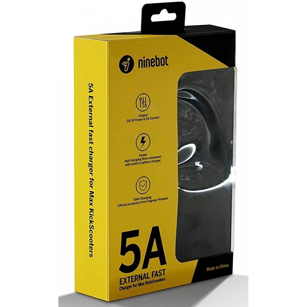 ninebot by Segway RNABMAXG30 5A - Schnellladegerät - schwarz Schnelllade-Gerät