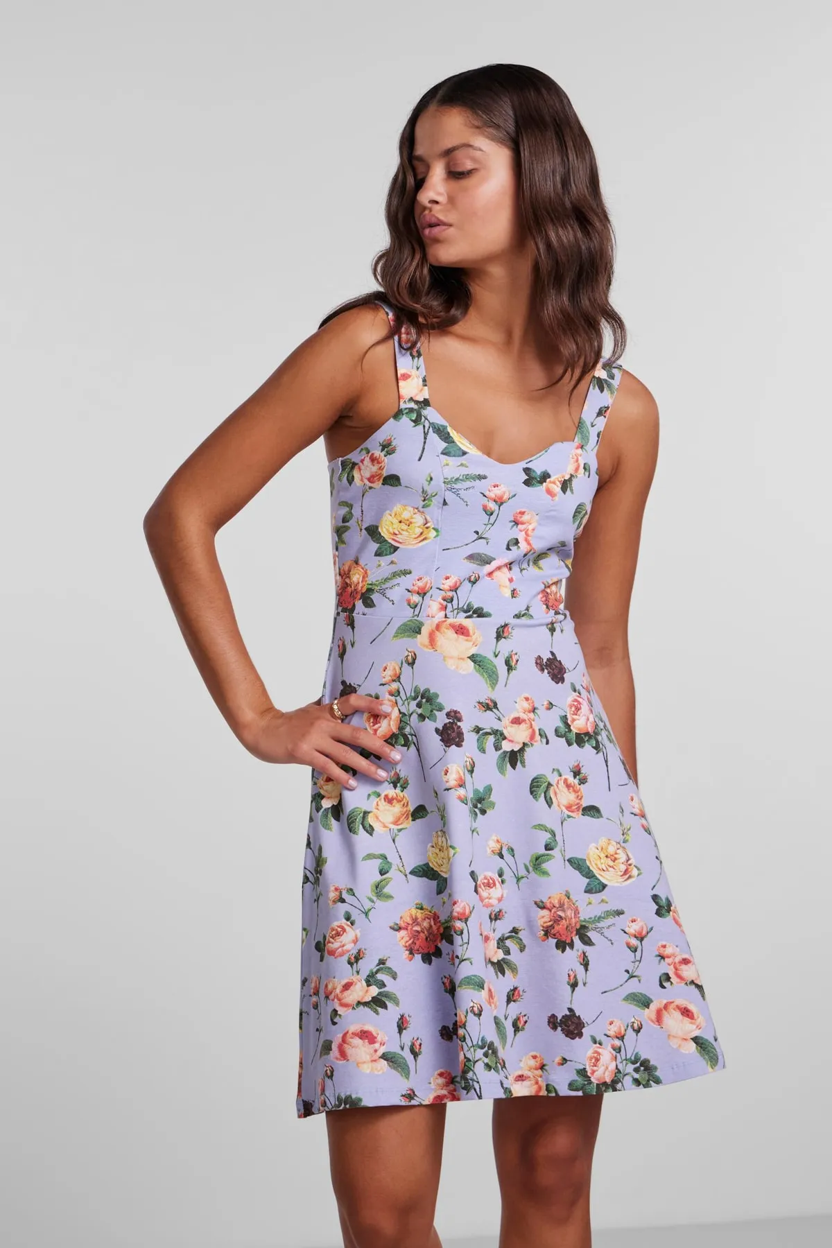 PIECES  Kleid Damen/Mädchen Blue Bell