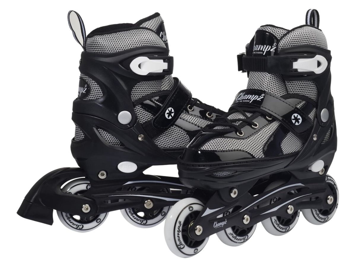 Champz Weiß ABEC7 Semi-Softboot verstelbare inline skates