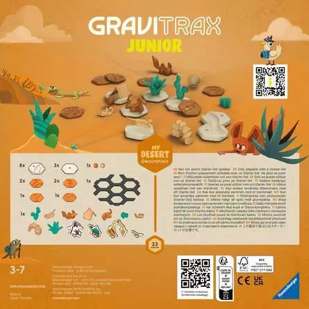 GraviTrax Junior Extension Desert - Kugelbahn-Erweiterung für Kinder ab 3 Jahren