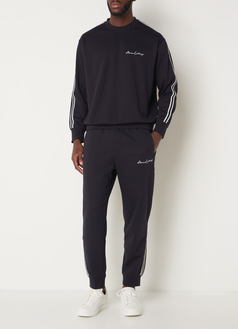 Maglione Armani Exchange con logo ricamato