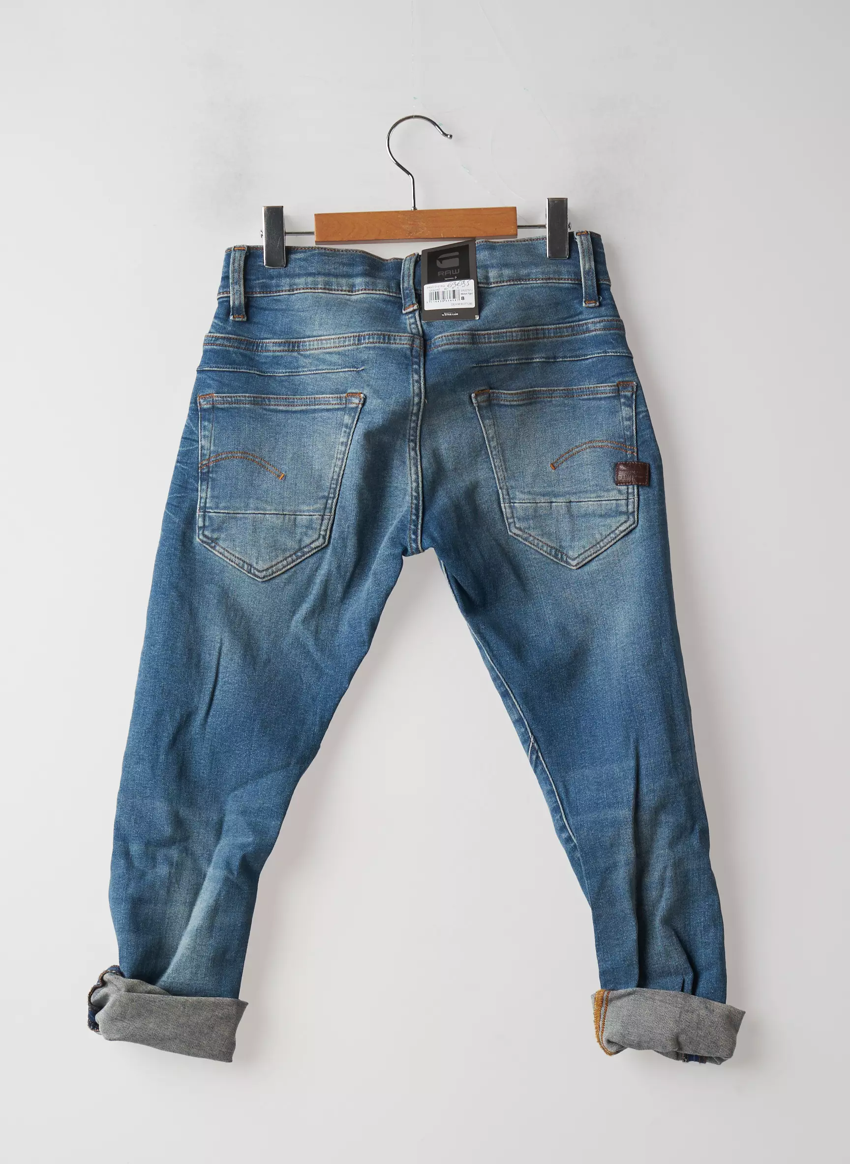 G Star Jeans Coupe Slim Garcon couleur bleu