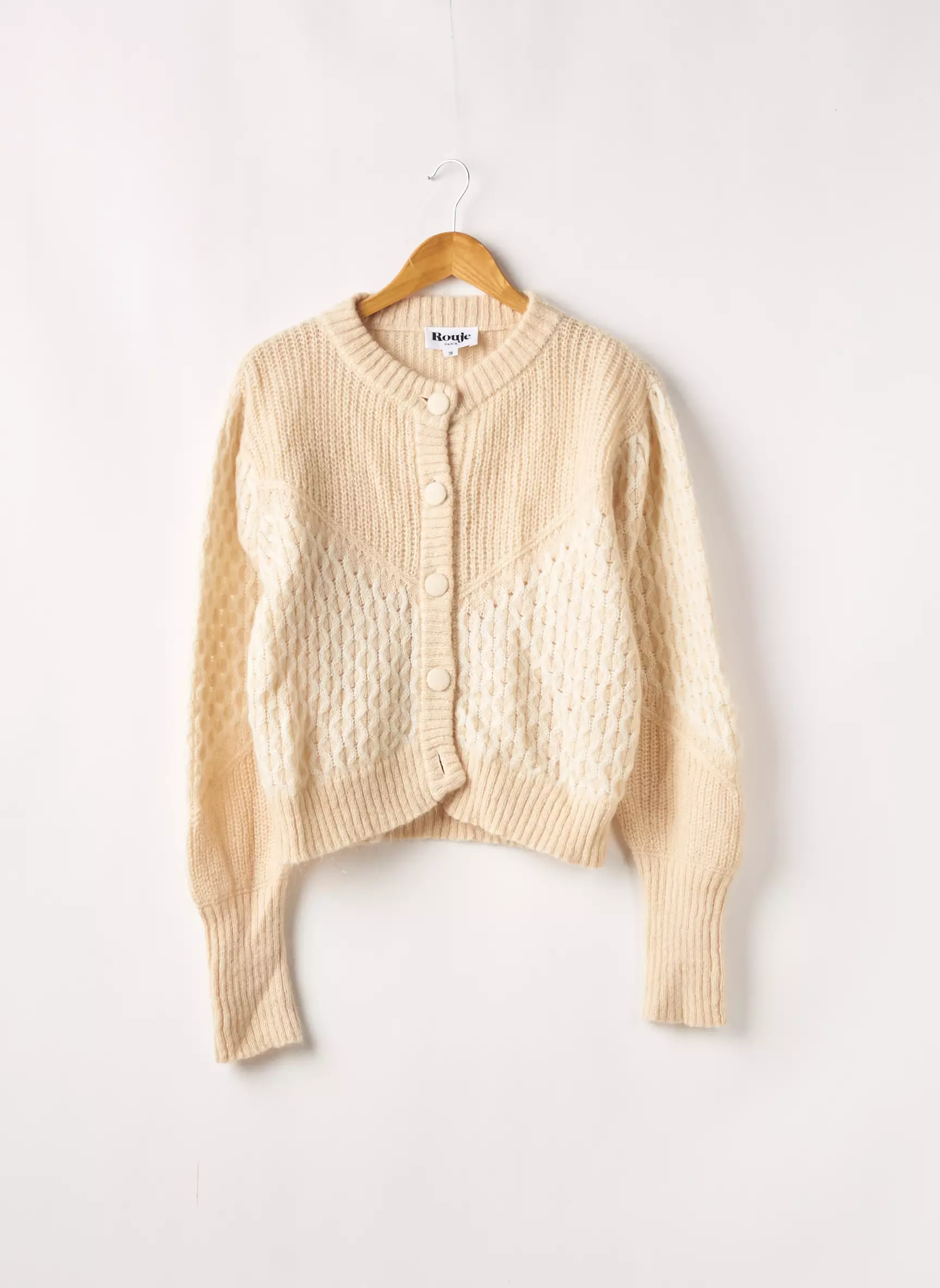 Rouje Cardigans Femme couleur beige