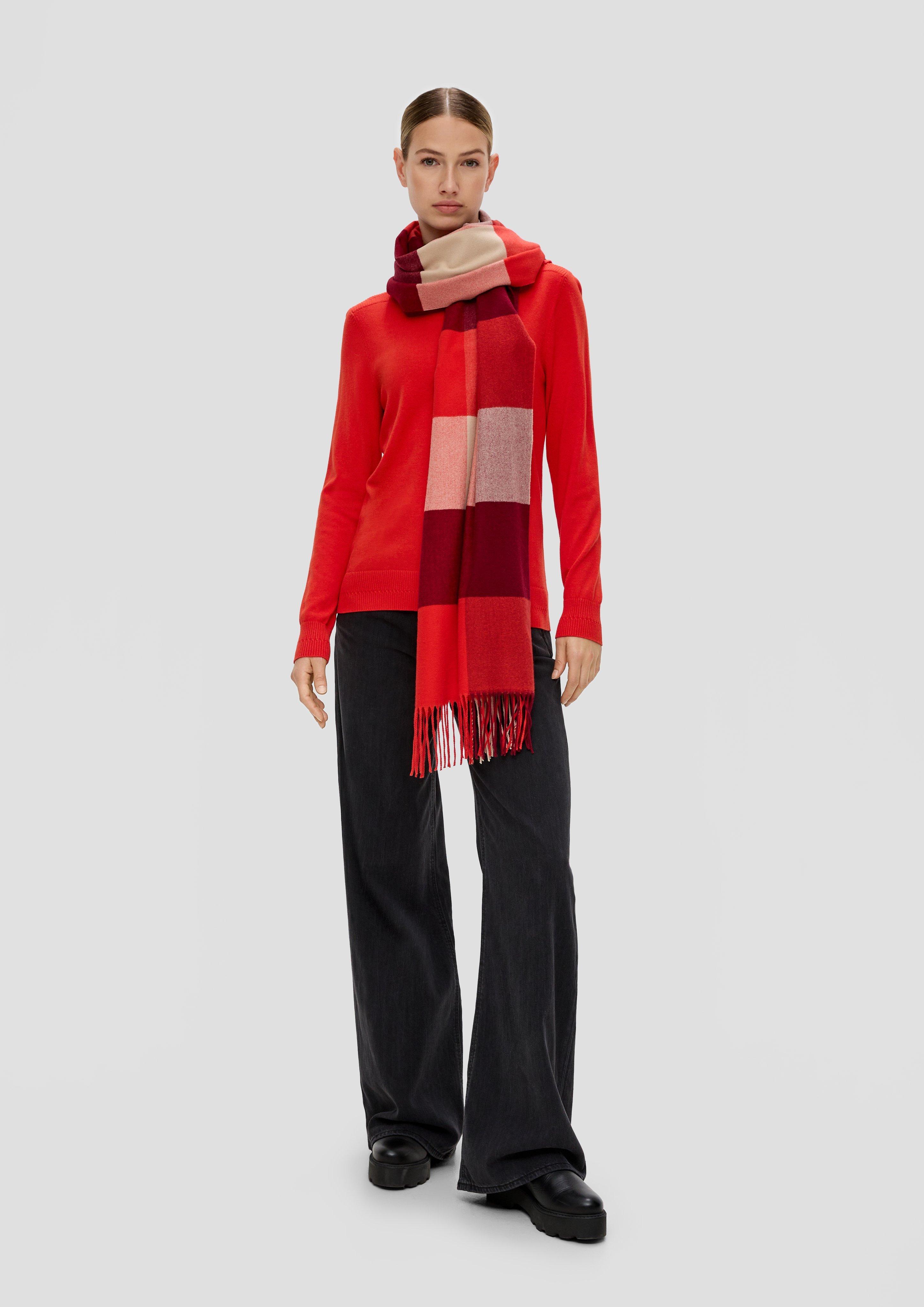 Feinstrickpullover mit U-Boot-Ausschnitt  2137603-3074
