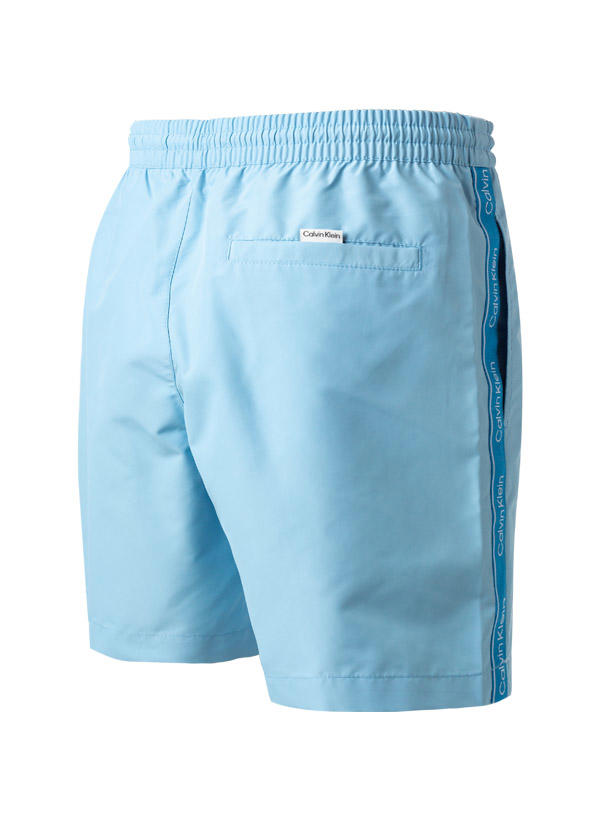 Calvin Klein Swimwear, Badeshorts, Mikrofaser, hellblau