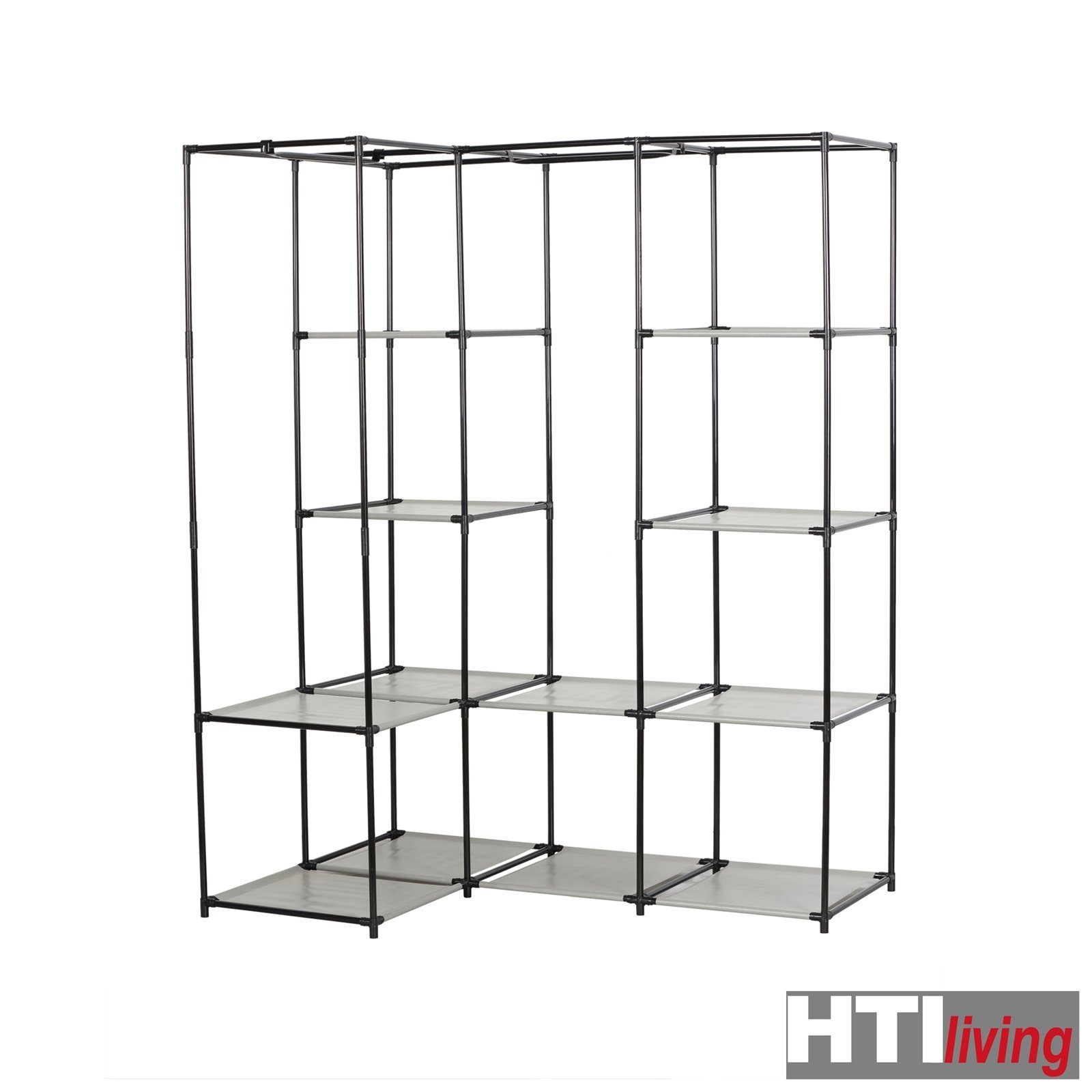HTI-Living Stoffschrank Stoffschrank Eckregal Lena (Stück, 1-St) Eckkleiderschrank