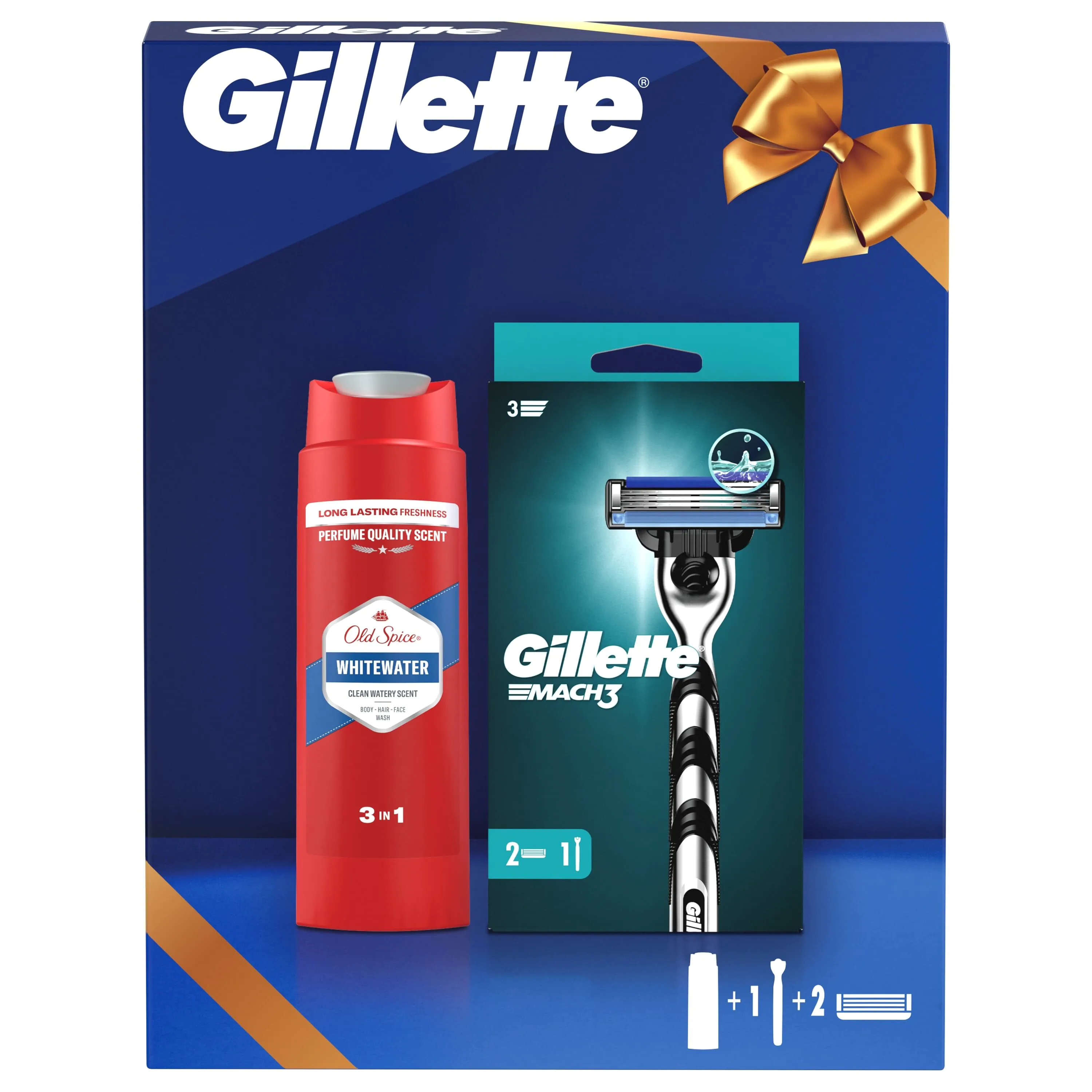 „Gillette“ vyriškas rinkinys „Gillette Mach3 + Old Spice“