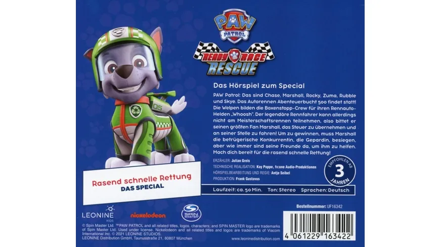 PAW Patrol CD 36