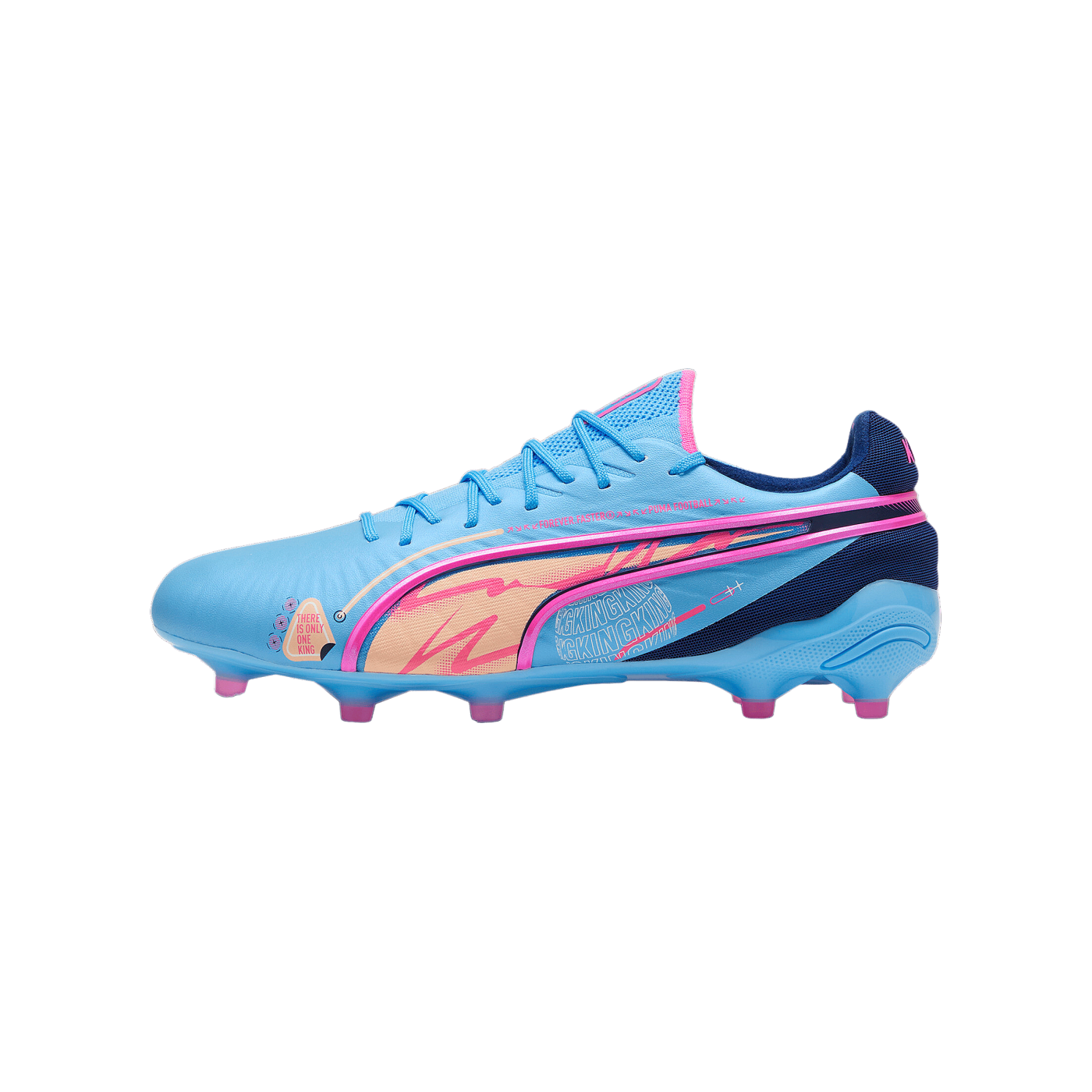 PUMA KING Ultimate Vol. Up FG/AG Blau F01