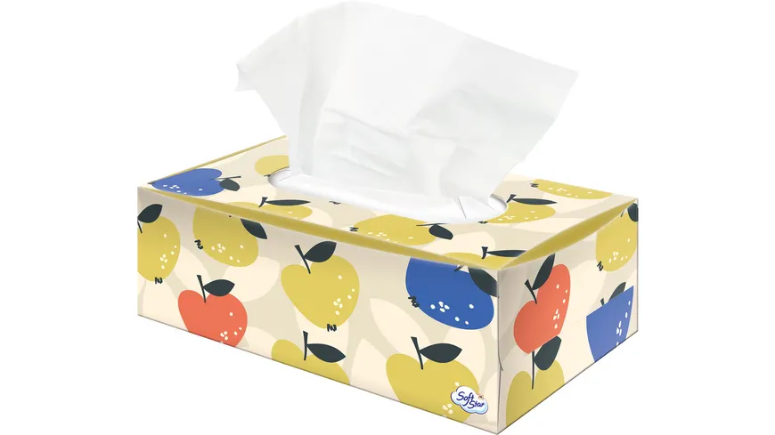 SoftStar Die Verwöhnsicheren Taschentücher 110 Stück, 4-lagig  XXL-Box