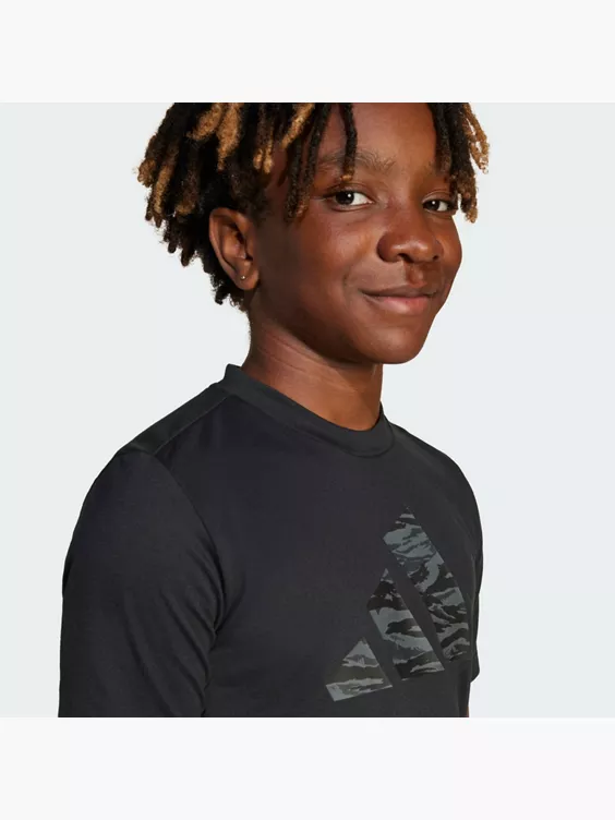 adidas Training Essentials Camo-Print Kids T-Shirt